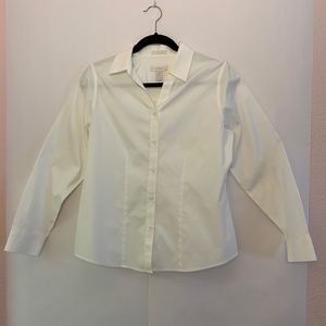 Crispy White Blouse